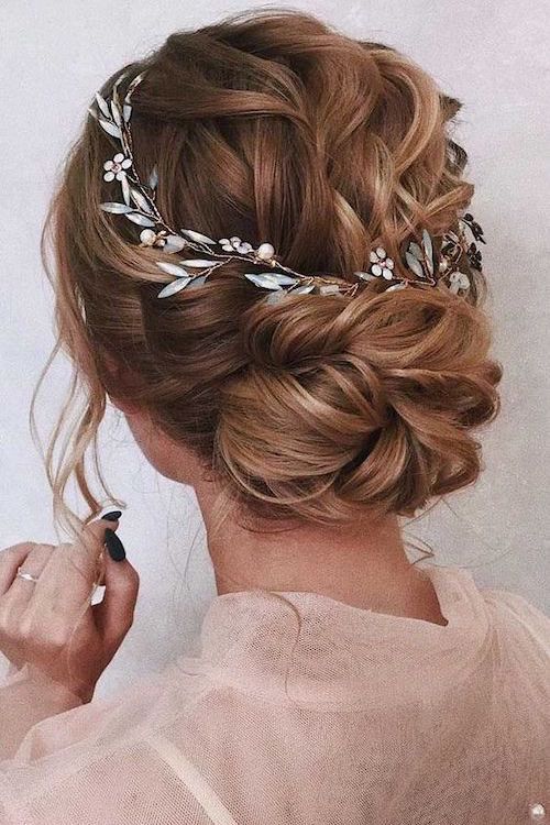 Chignon bas flou
