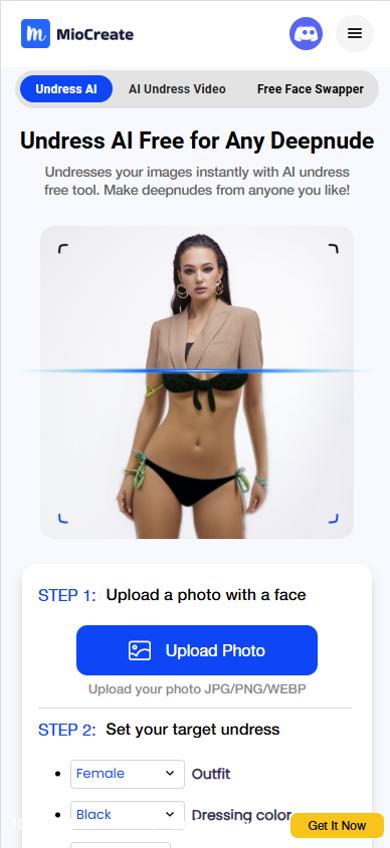 MioCreate - 3rd Best Undress App