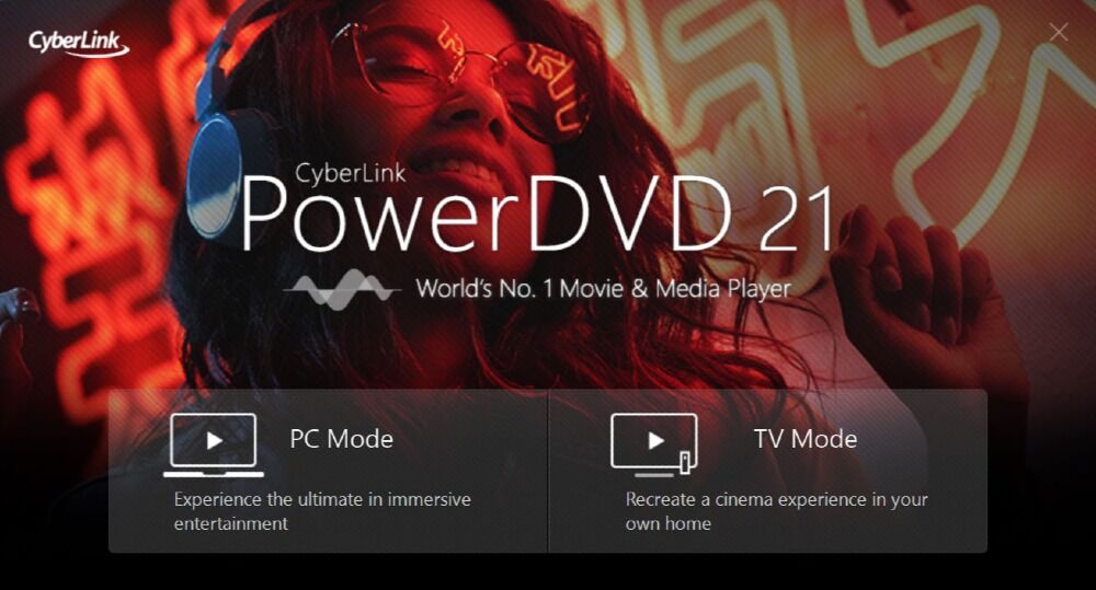 PowerDVD launcher