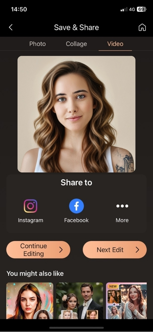 How to Try on Perm Filter in the App & Online