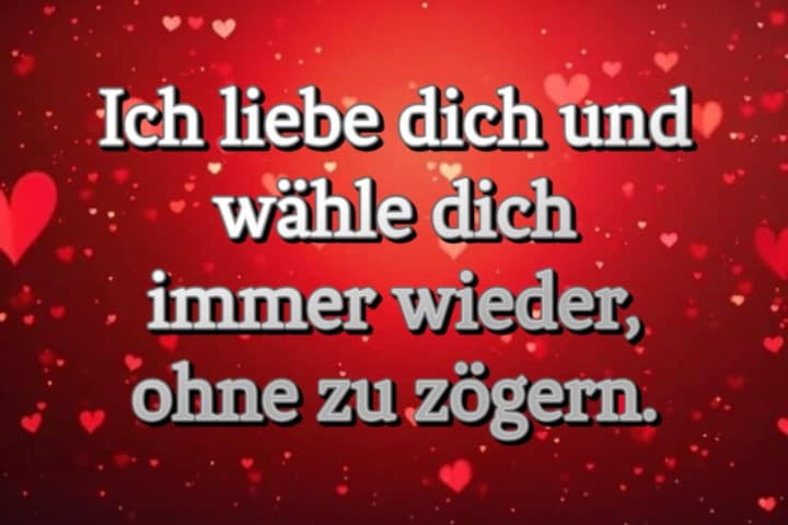 Liebesgrüße gestalten