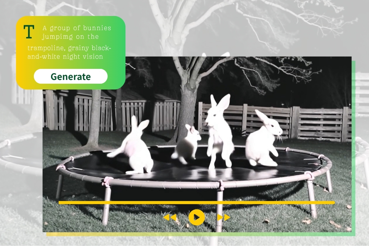 How to Make AI Bunnies on Trampoline Videos (Prompts & Tool)