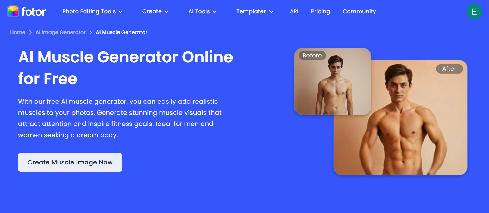 generadores de músculos IA