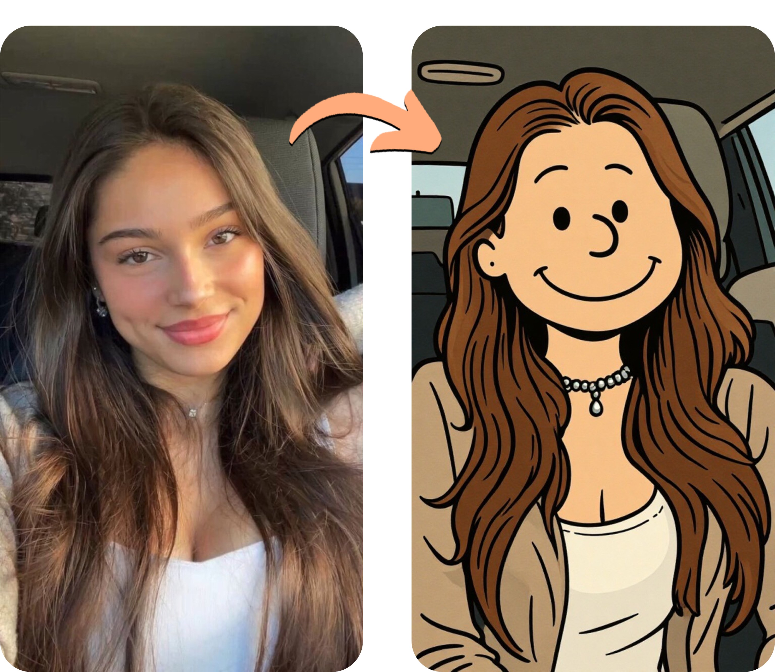 See Your Cartoon Lookalike in Peanuts Style