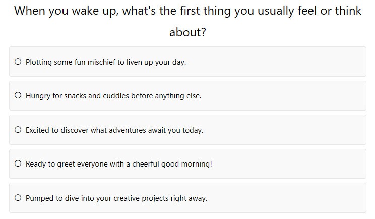 Take a quiz to discover your cartooon twin