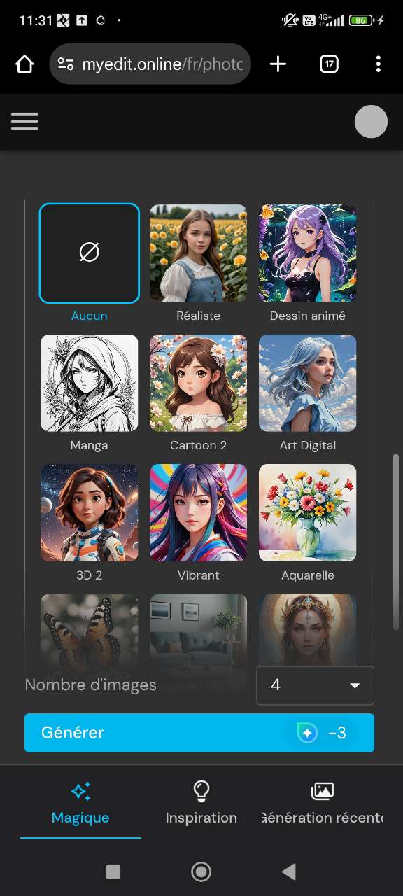 Tutoriel pour générer un modèle OnlyFans virtuel avec MyEdi