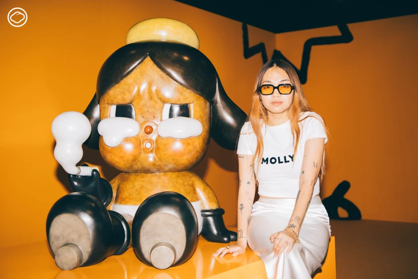 作者Molly與CRYBABY公仔