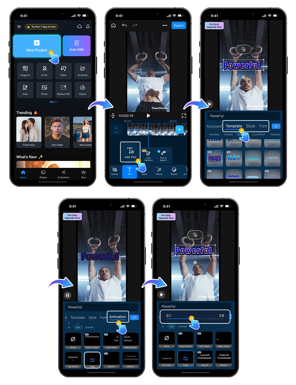 How to Apply a Fade Out Text Effect to Videos on Your Phone
