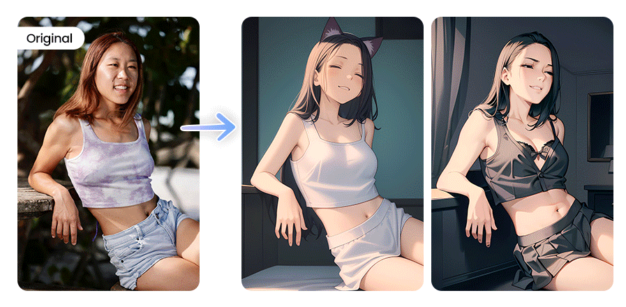 마이에딧 애니 헨타이 생성기