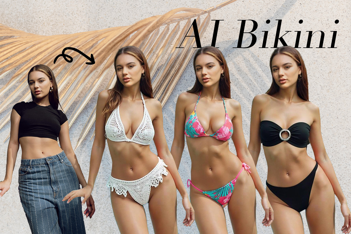 Bikini-Model mit KI: Bikini-Videos und -Bilder erstellen