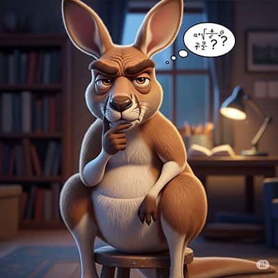 ジャパニーズブレインロット 考えるカンガルー