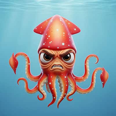 ジャパニーズブレインロット イカが怒った