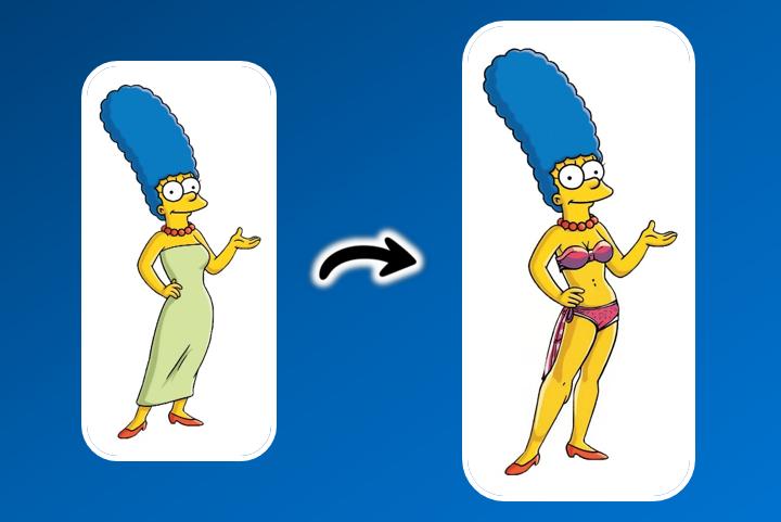 Sexy Marge Simpsons