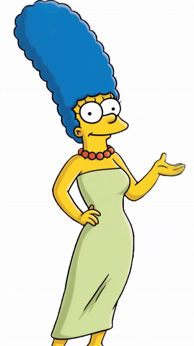 Générer une image ou vidéo sexy Marge Simpsons