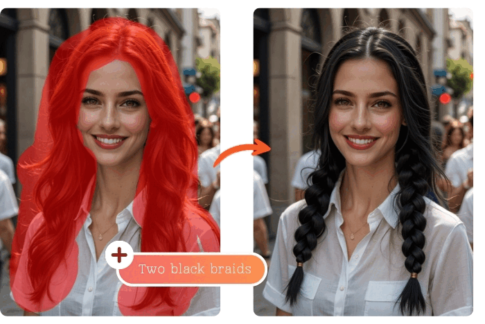 How to Apply Wednesday Makeup and Style to Your Photo