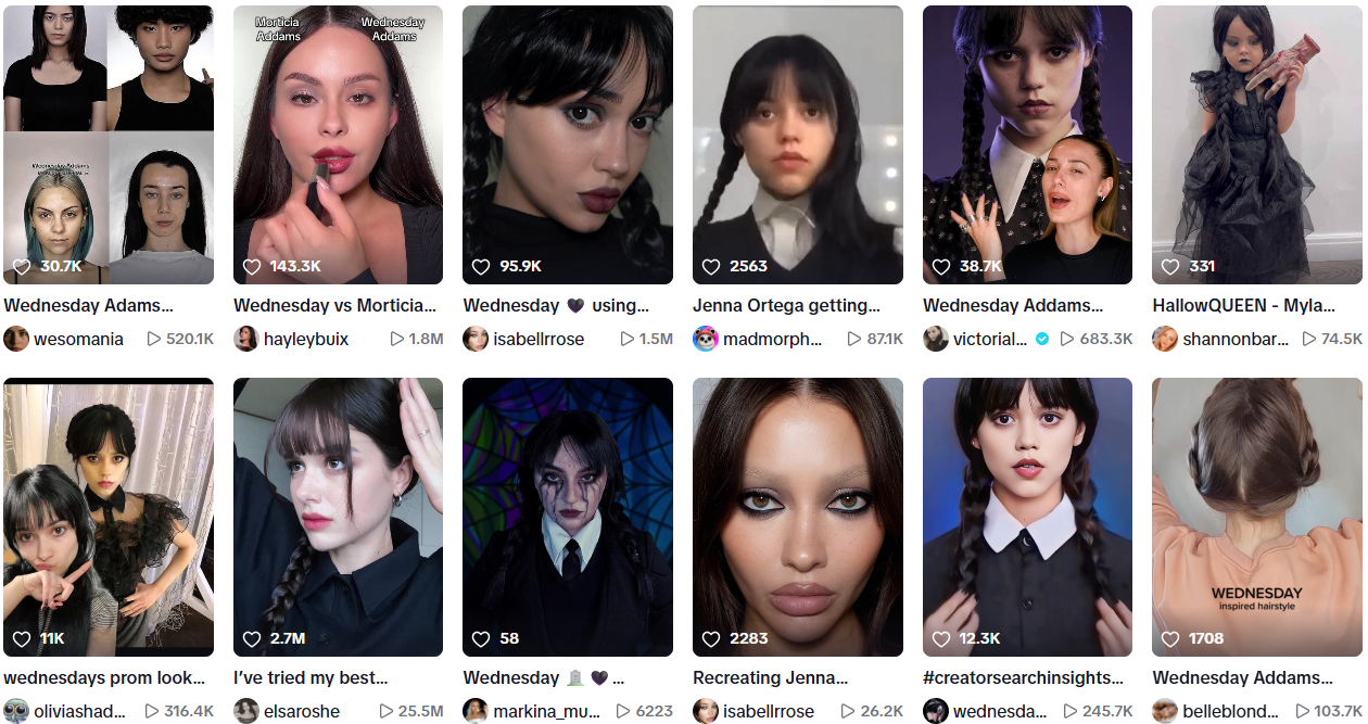 Wednesday Filter: Try Wednesday Makeup on Yourself with AI