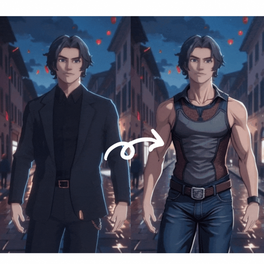 Customizing Your AI Companion's Outfit