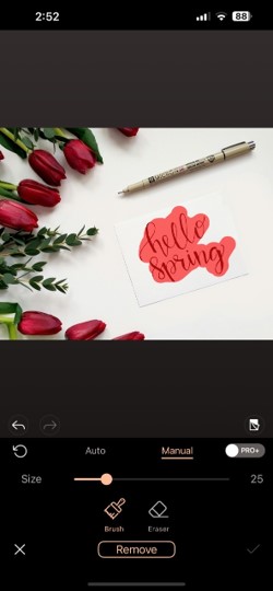 PhotoDirector - Edit text on a picture on mobile - Step 3