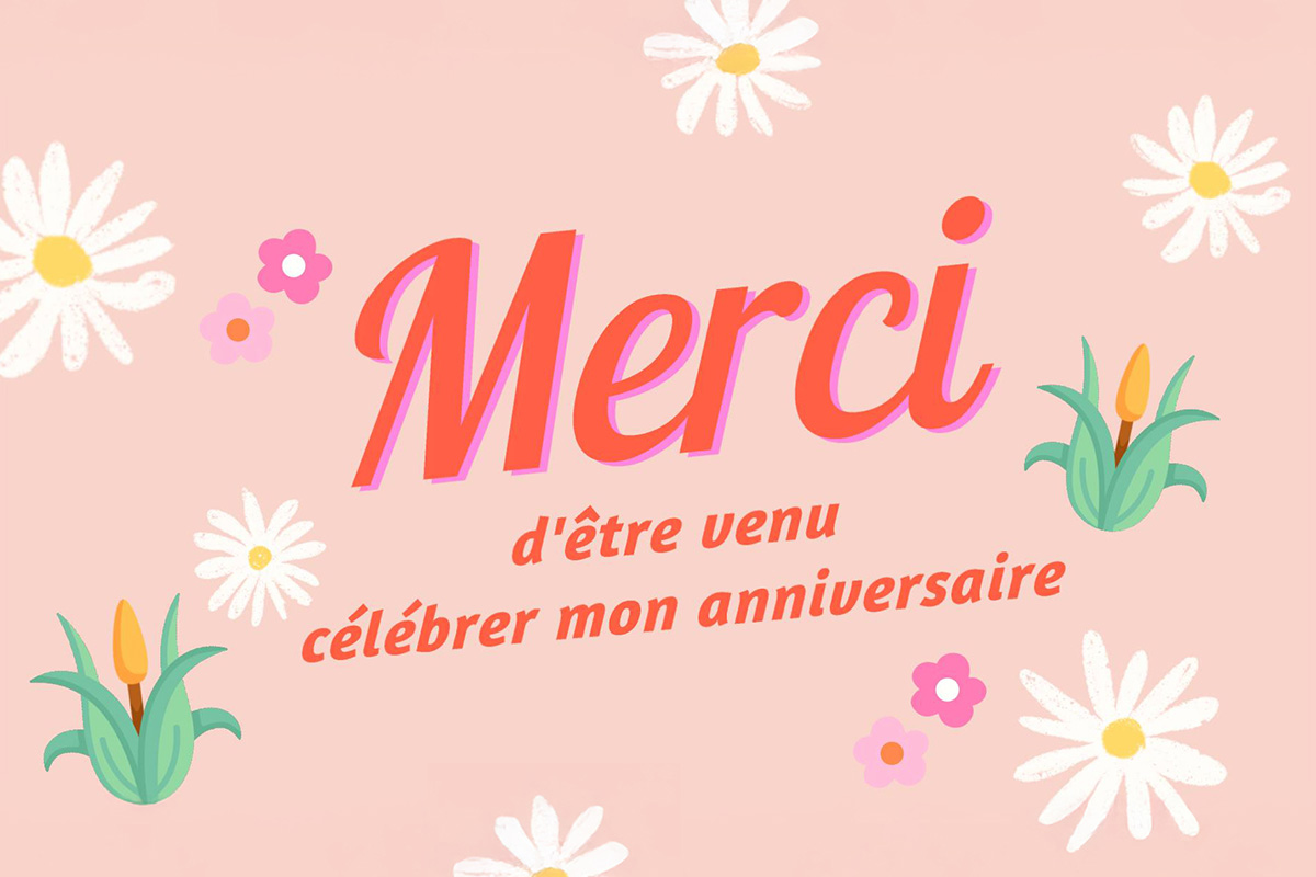 messages de remerciement d’anniversaire et création de carte personnalisée