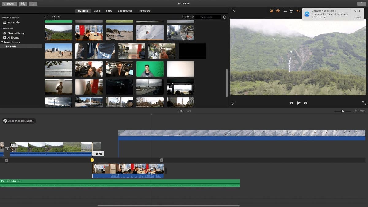 iMovie - Logiciel de montage pour débutants sur Mac