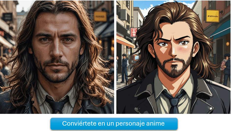 ejemplos de animes generados con MyEdit