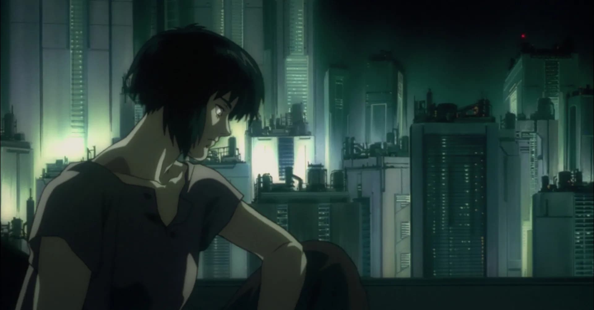 Imagen del anime Ghost in the Shell