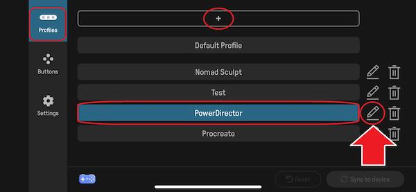 左手デバイス 8BitDo Micro ショートカット設定 2