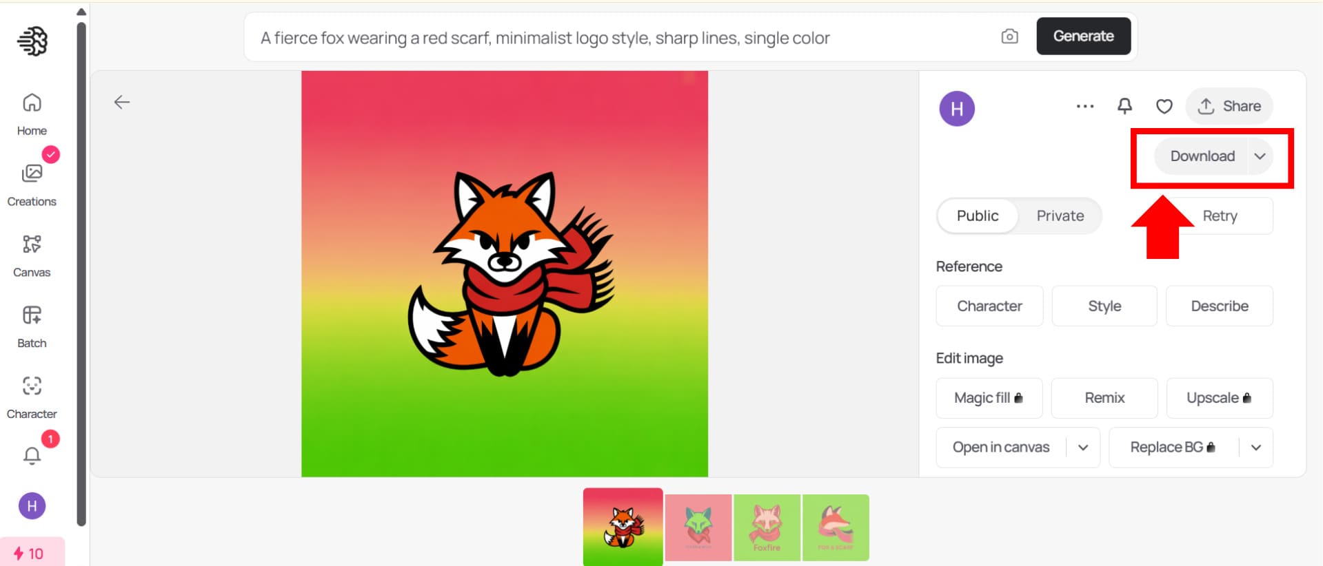 Ideogram ai生成圖片