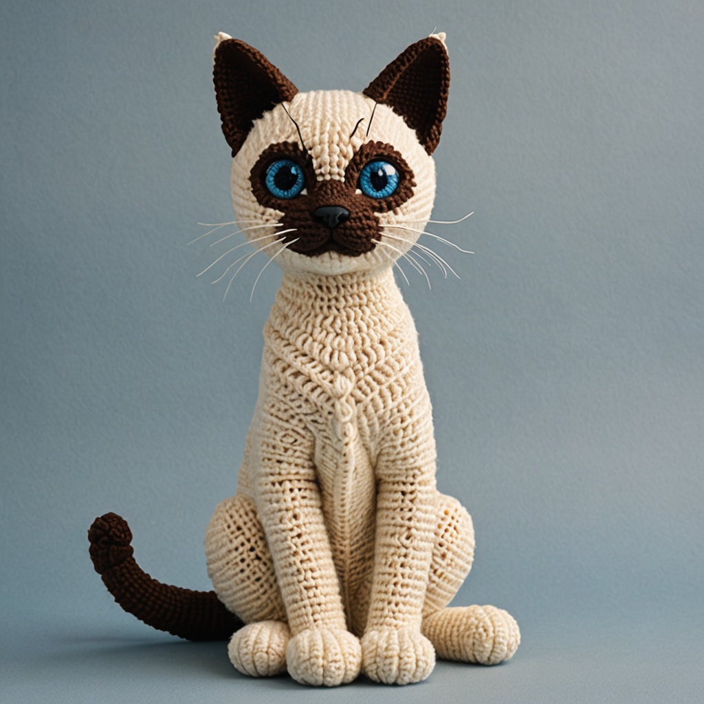 ai crochet cat before