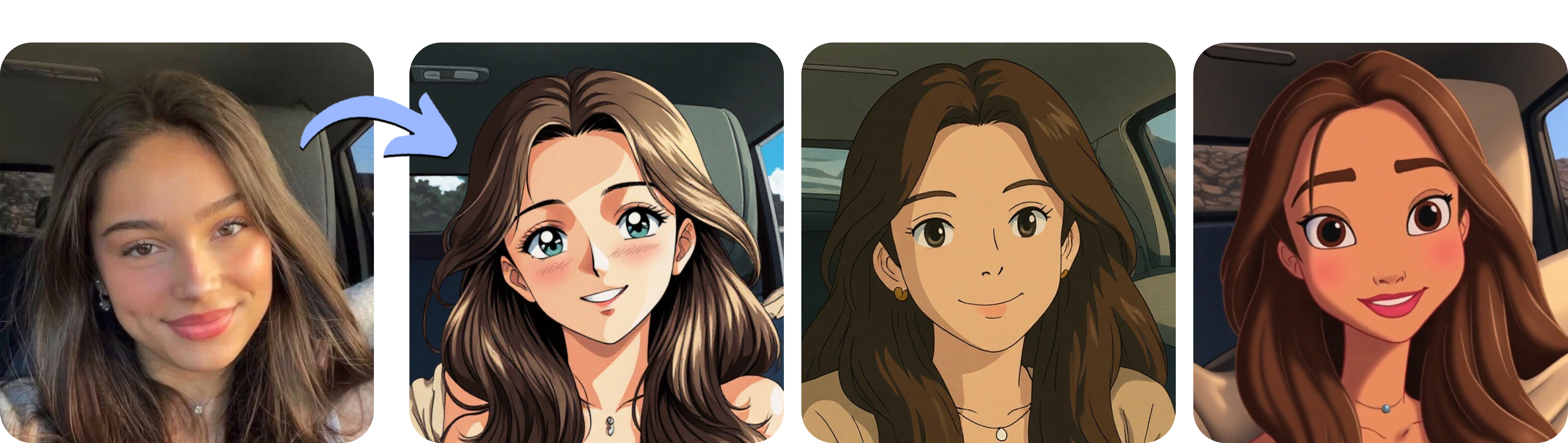 마이에딧 AI 아트 예시