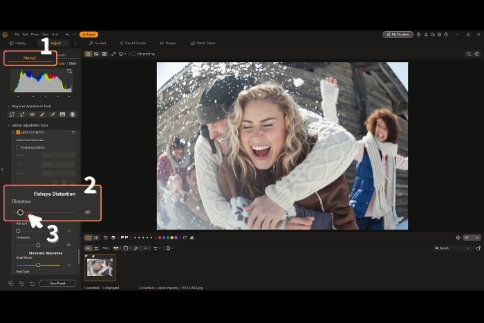 How to Add a Fisheye Effect on Desktop