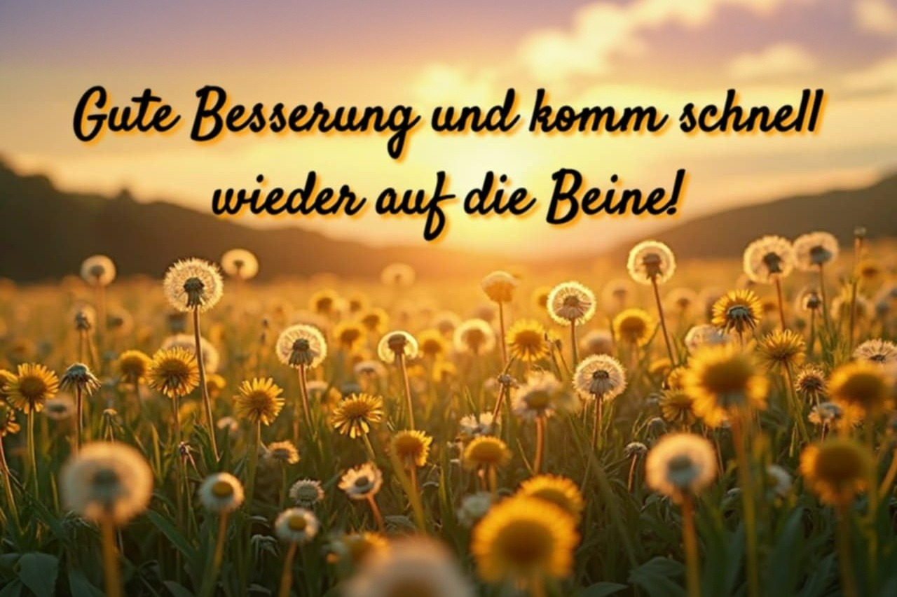 Gute Besserungswünsche als Bilder für WhatsApp – Kostenlos & persönlich