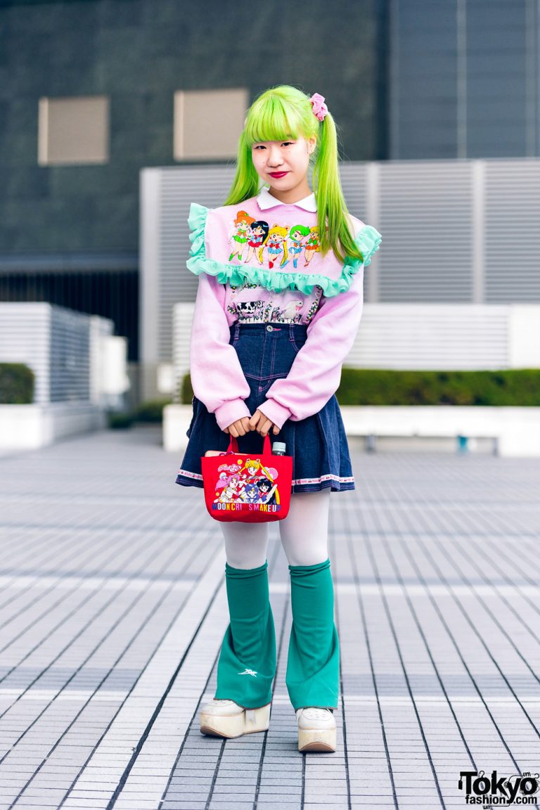 Sailor Moon as inspiration for street wear