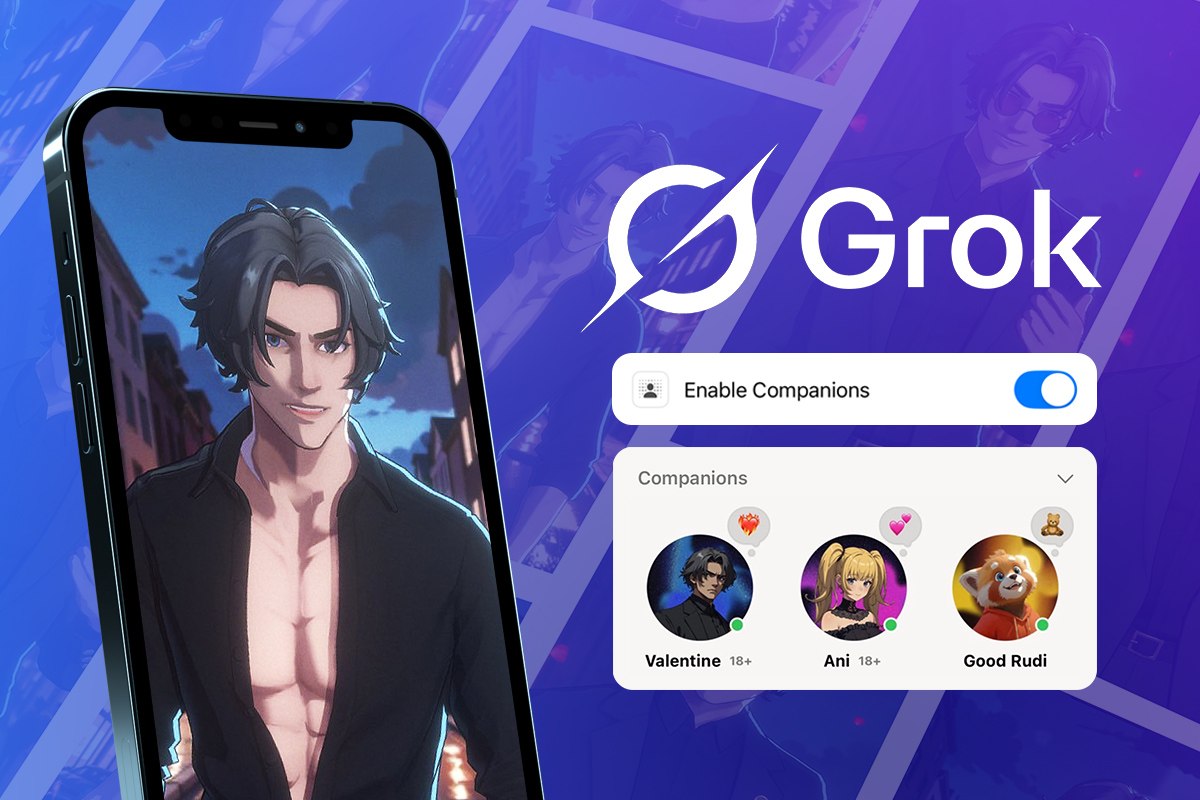 Tout savoir sur Grok Valentine, le nouveau compagnon virtuel d’IA