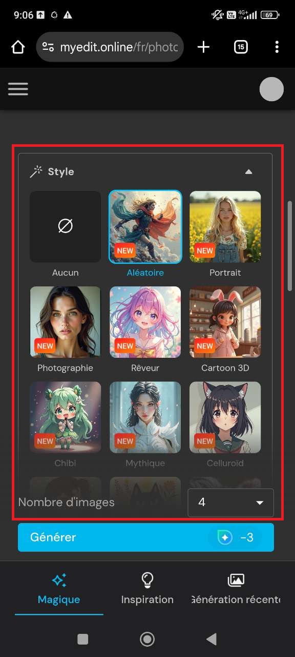 Personnalisation de l'image Nami sexy