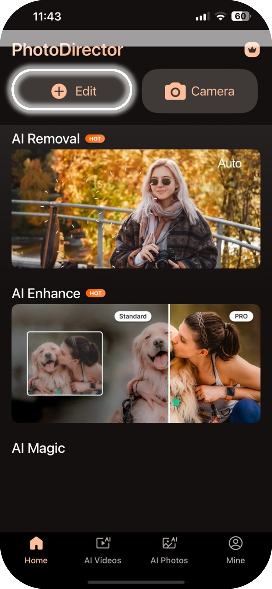 Add an object to a photo with PhotoDirector - Step 1