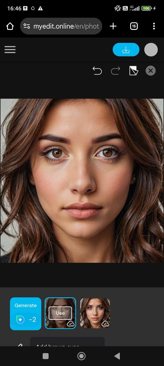 AI restores eyes on censored photo