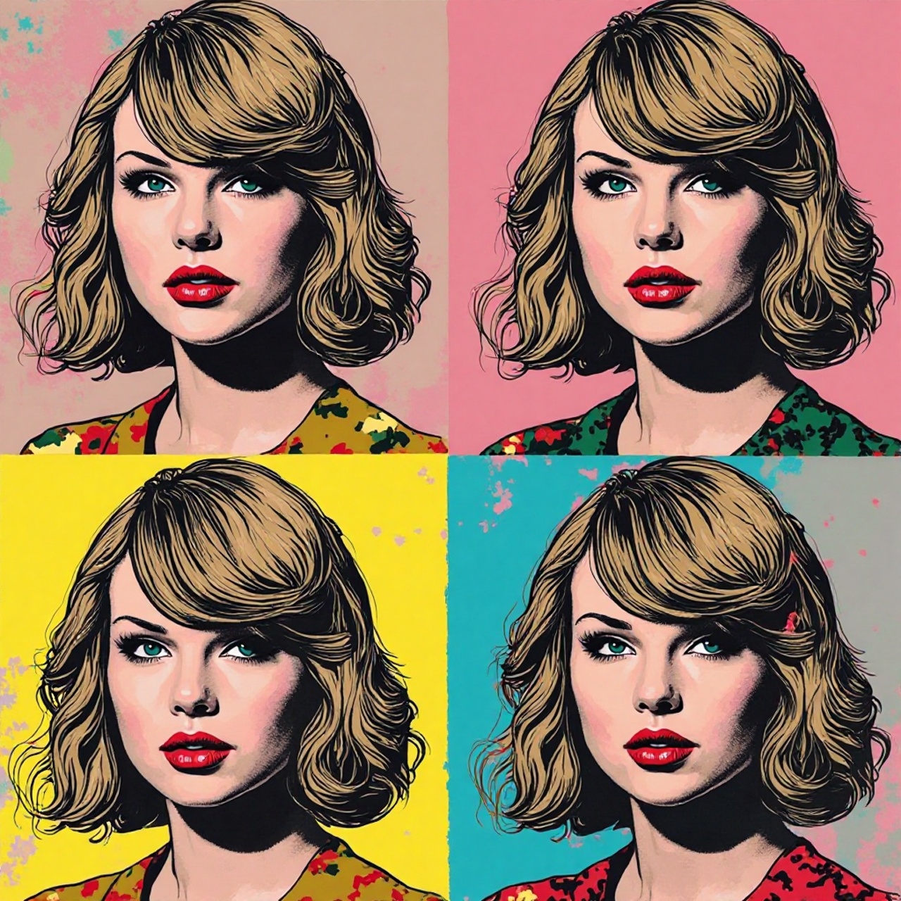Taylor Swift Pop Art