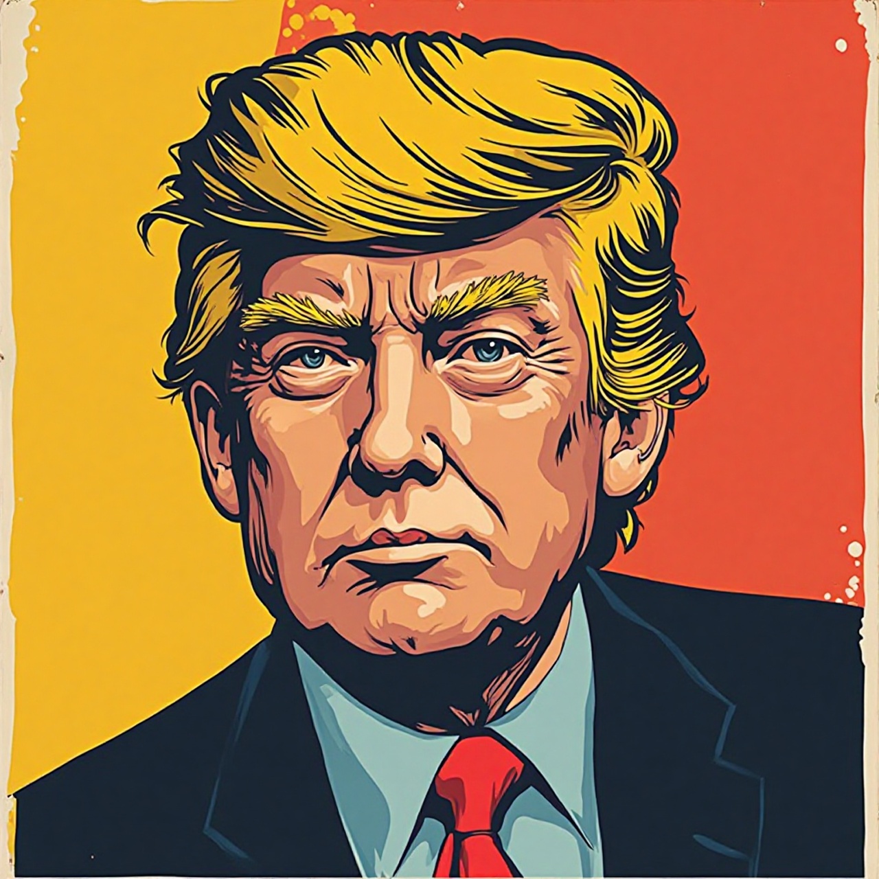 Trump Pop Art