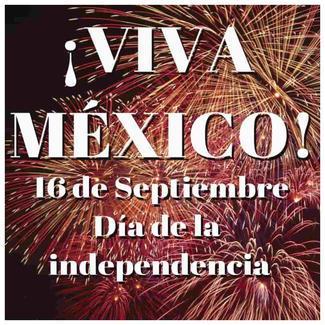 Viva México Tarjeta del día de la independencia de México creada con Promeo