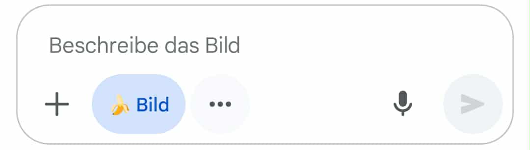 Bild-Funktion mit Bananen-Symbol