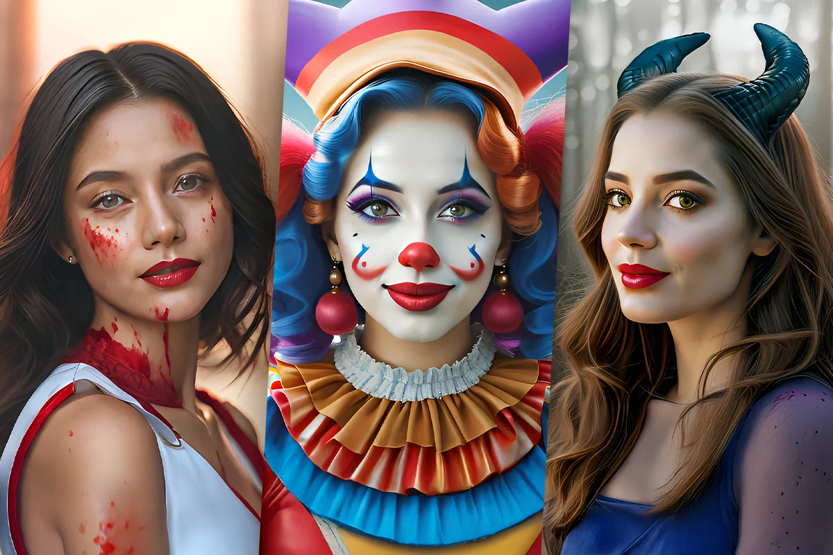 10 ideas de maquillaje fácil para Halloween: diablita, bruja y más, image size:1200x800