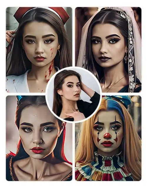 maquillaje de Halloween fácil