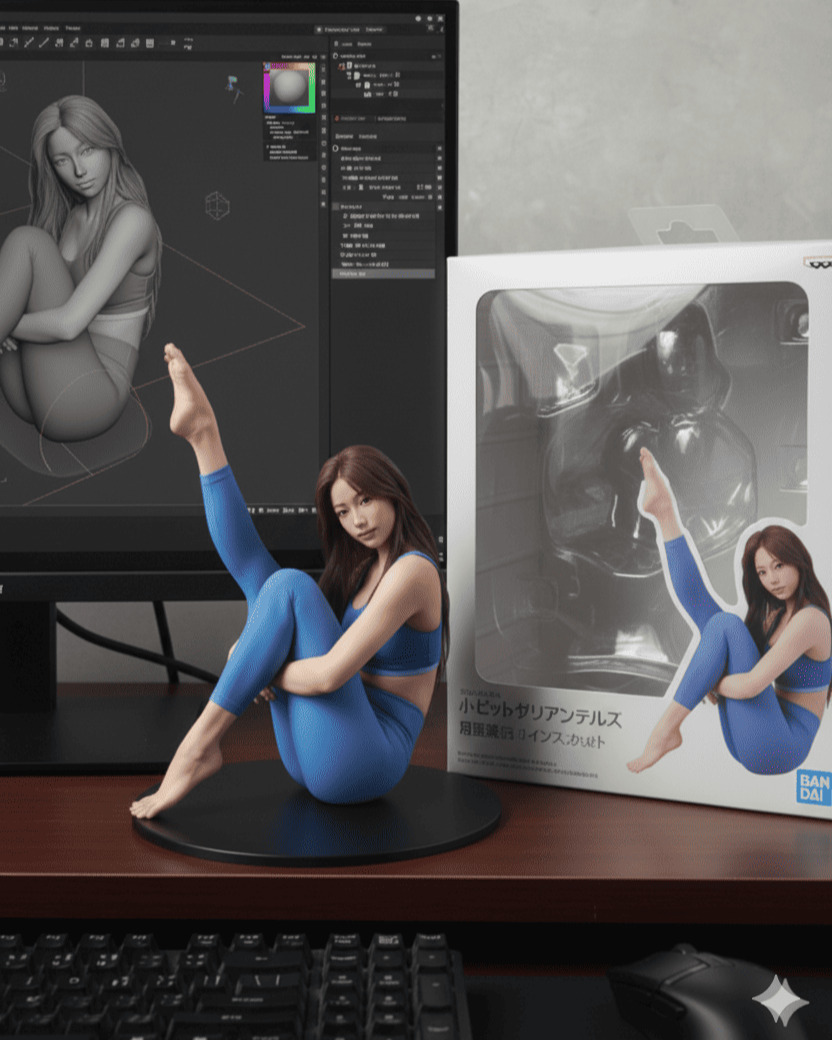 Gemini公仔生成範例:中村一葉