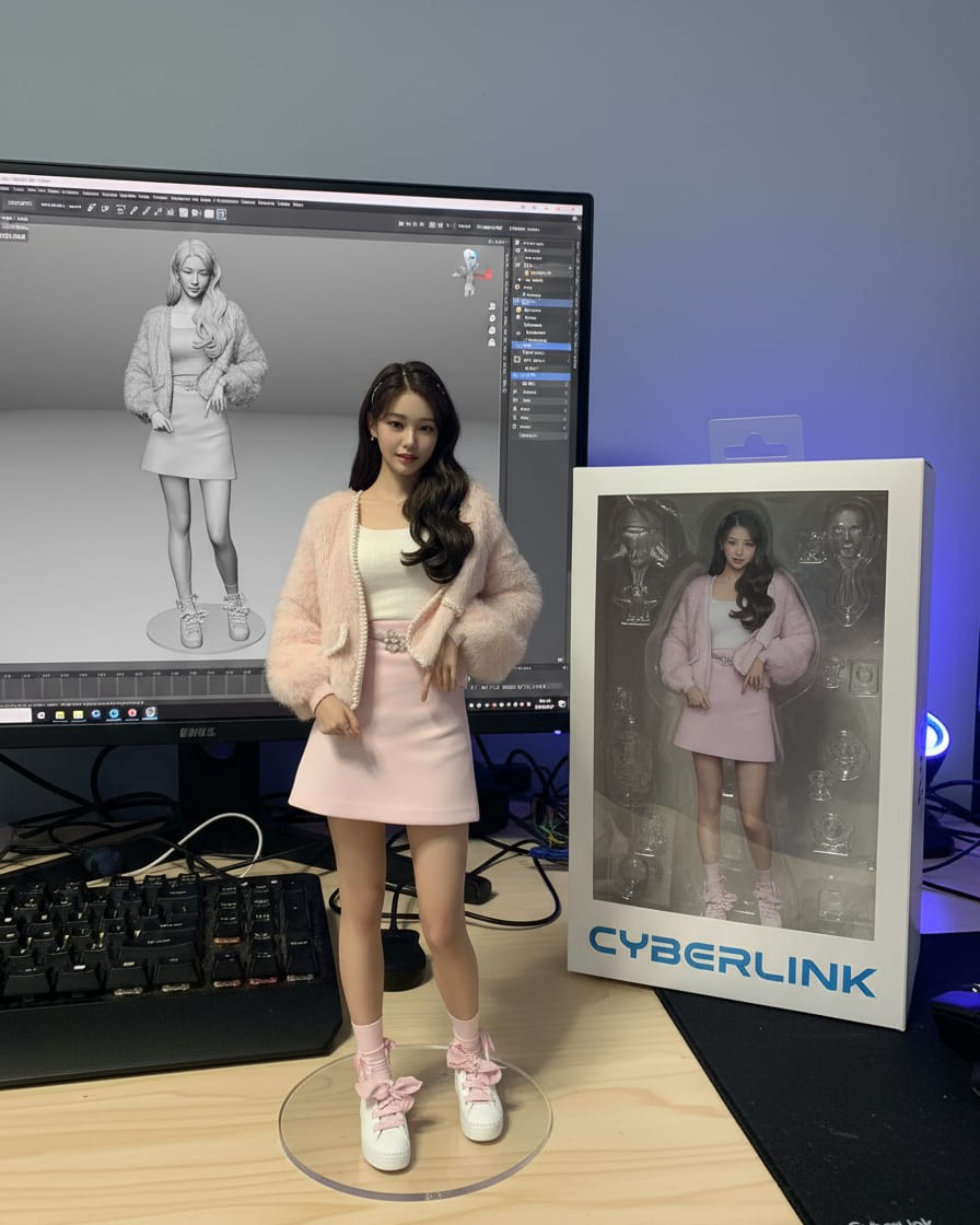 Gemini公仔生成範例