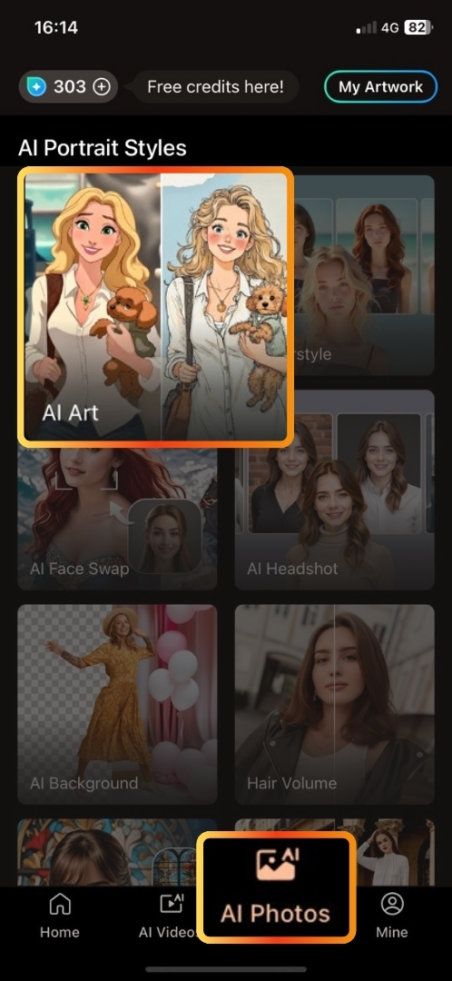 How to Create an AI Figure with PhotoDirector Nano Banana step 1
