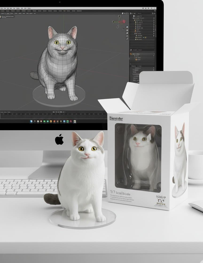 Create an AI Figure with Nano Banana example