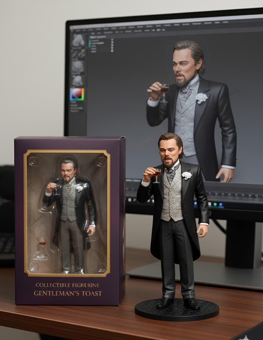 Create an AI Figure with Nano Banana example