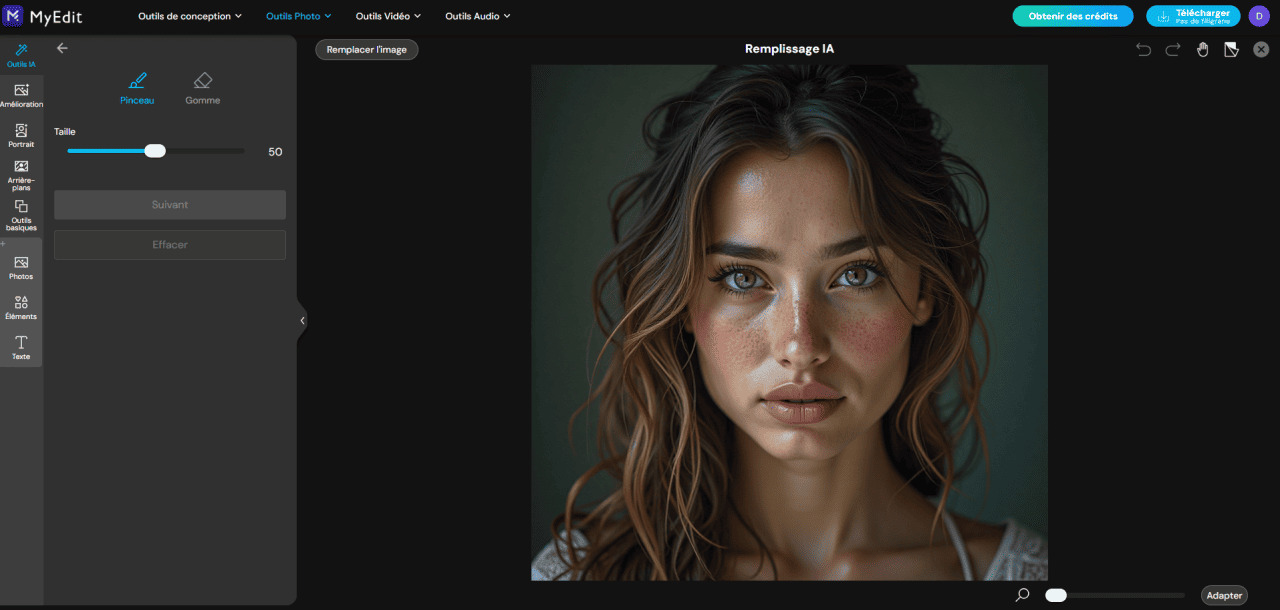 마이에딧으로 이미지 생성하는 방법