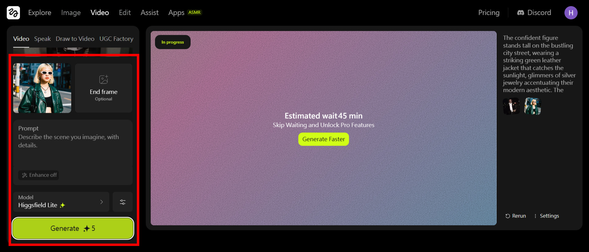 Higgsfield AI影片生成教學